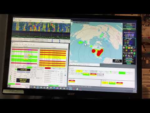 Ukraine FT8 20m QSO fr. Calif