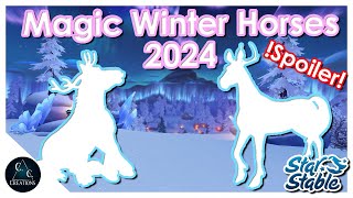 SSO - !SPOILER! - Magic Winter Horses and Pets 2024 (released)