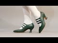 Bellatrix Edwardian Shoes (Green)(1900-1925)