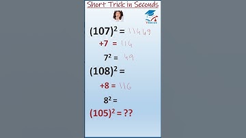 #shorts 😱EASIEST TRICK / How to FIND Square of 3 digit number  in mind II #shorts #trending #square
