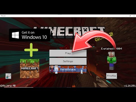 كيف تحمل ماين كرافت على الكمبيوتر How To Dawnload MCBE On Your WIN10