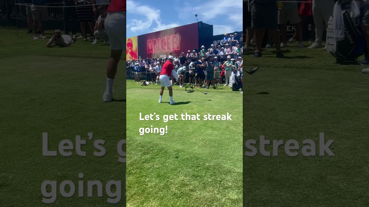 Abraham Ancer is a goat 🐐 