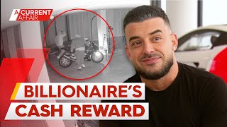 Billionaire offers $200k reward to catch masked intruders | A Current Affair