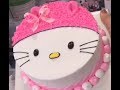 تزين تورتة Hello kitty بكل سهولة 