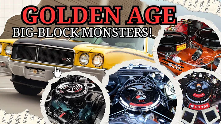 Top 9 Greatest Big-Block V8 Muscle Car Engines from the Golden Era