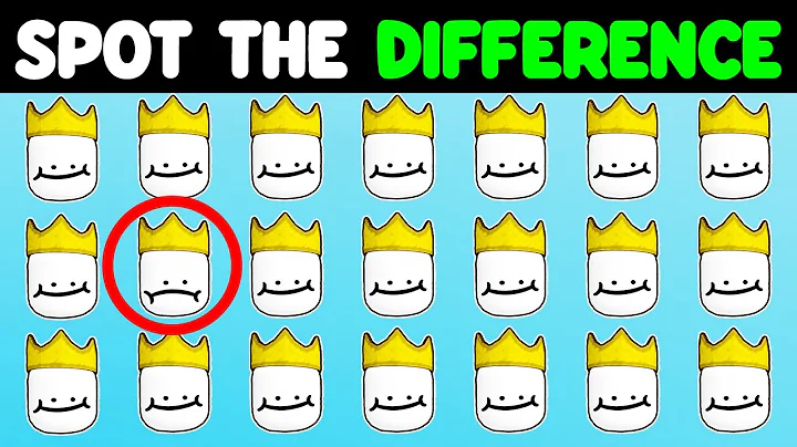Roblox SPOT THE DIFFERENCE (99.9% fail)