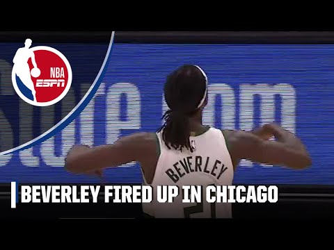 Pat Bev is HYPED after scoring on 3 straight possessions in Chicago | NBA on ESPN