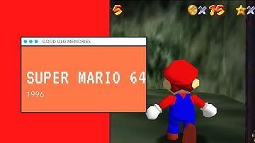 Super Mario 64 (1996) [N64] - RetroArch with paraLLEl RDP