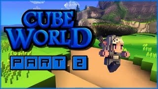 Let's Play Cube World Alpha - Part 2: Danger is Everywhere!