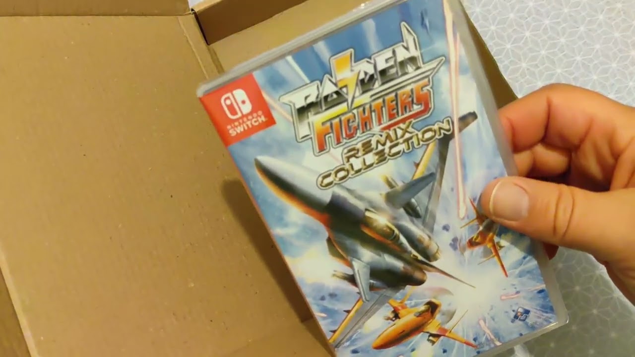 UNBOXING RAIDEN FIGHTERS REMIX COLLECTION SWITCH - YouTube