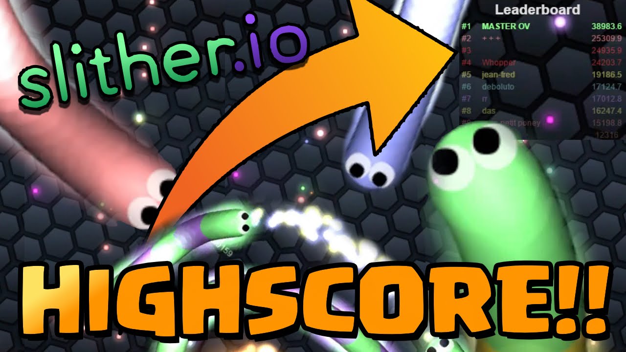 How To Get 1st On Leaderboards Every Time! Slither.Io 