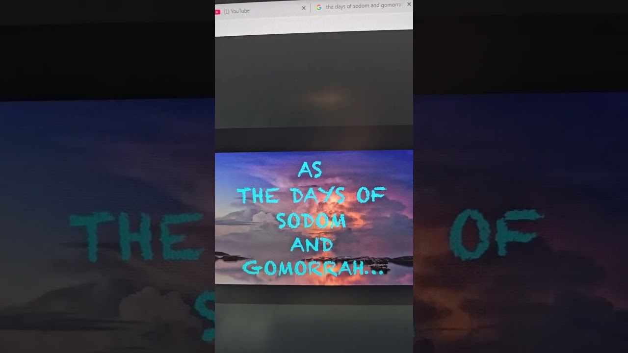 THE DAYS OF LOT ARE HERE!  END TIME PROPHECY COMING TO FULFILLMENT 