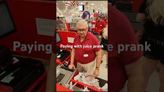 Paying with juice prank #pov #funny #pranks