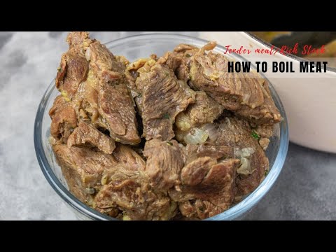 Video: What To Cook From Boiled Meat