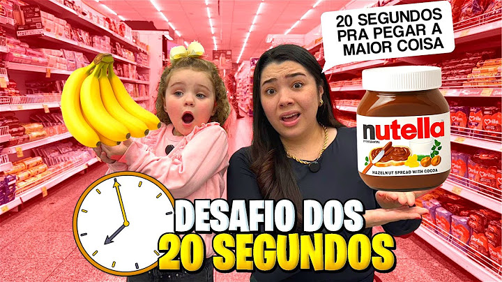 I DID THE 20 SECOND CHALLENGE AT THE MARKET WITH DIVA