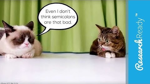 How Do I Use a Semicolon?