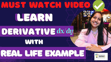 Use Of Derivatives in Real Life|Differentiation Application in Real Life|Real Life Use of Derivative