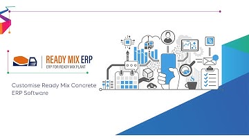 READY MIX CONCRETE ERP - RMC Software  - Batching Plant Software