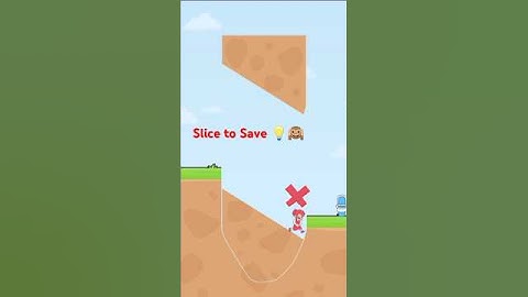Slice to save game funny moments hard level 83 #slicetosave #gaming #funny