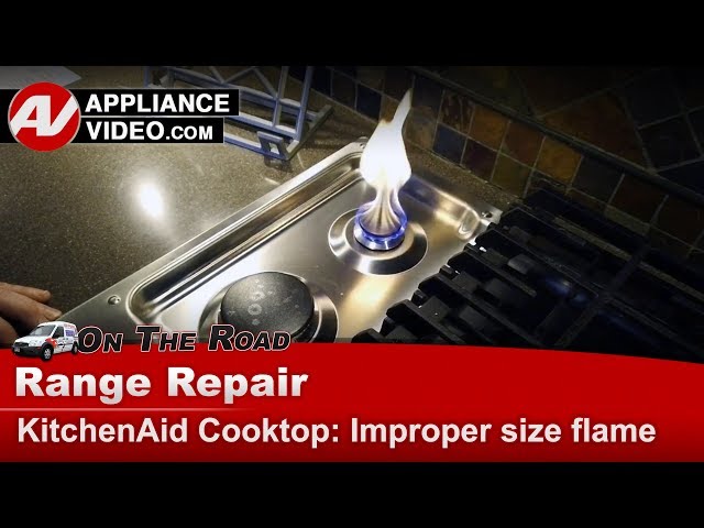 Gas Cooktop Flame Adjustment 