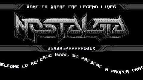 C64 Crack Intro: Nostalgia Intro 81 by Nostalgia! 16 March 2025!