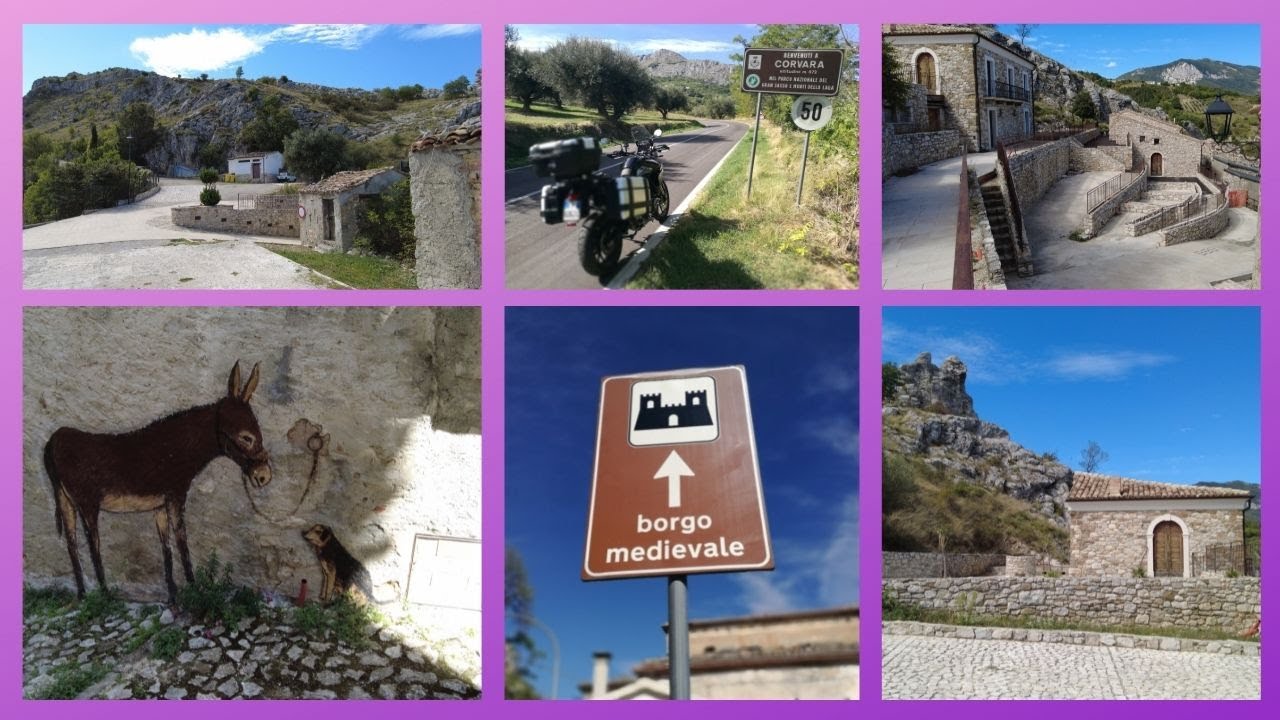 Corvara (PE), borgo vecchio, con l'esclusiva intervista ad uno dei suoi 3 abitanti.