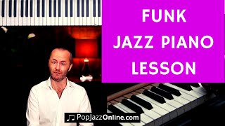 Video thumbnail of "Jazz Funk - Jazz Piano Lesson 🎹(BAH) 🇪🇸🇺🇸"