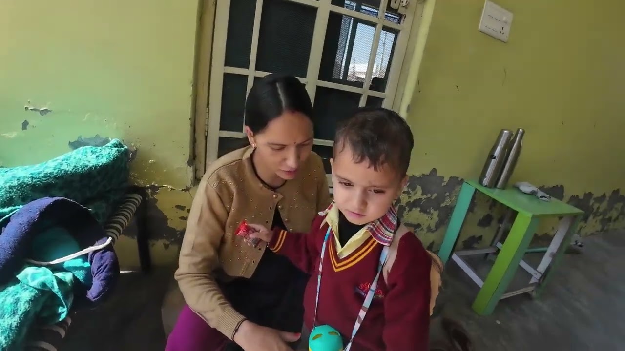 Ved aaj bahut dino baad gaya school