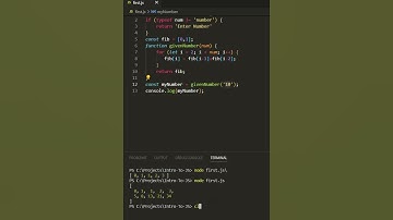 Unexpected input in Fibonacci Series using function and simple return