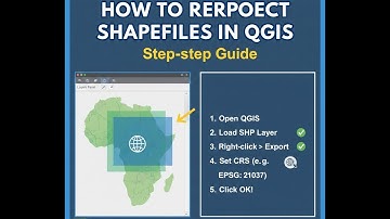 How to Reproject an SHP in QGIS