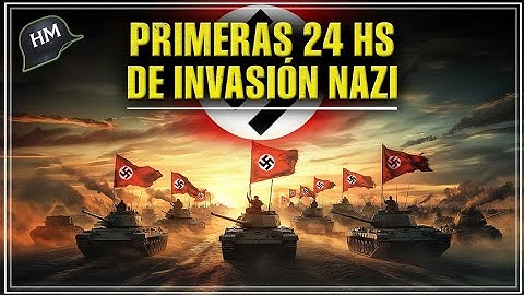 Así fue el PRIMER DÍA de la INVASIÓN NAZI a POLONIA a todo COLOR
