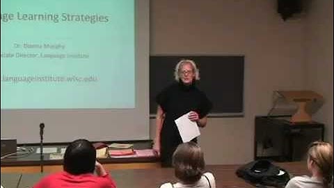 Language Learning Strategies- Part 1