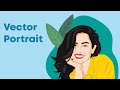 Vector Portrait Project - Adobe Illustrator 2020