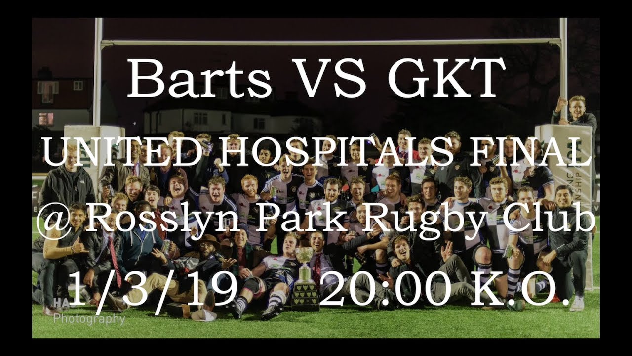 Barts and The London Rugby Club UH final promo 2019 - YouTube