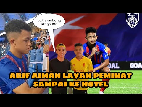 ARIF AIMAN SIAP TERPUJI!!! Ssebabtu ramai yang minat dia...