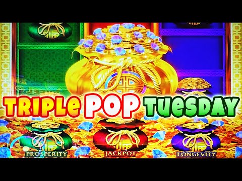 Double Pop, Triple Up in Fu Dai Lian Lian Phoenix slot for Triple Pop Tuesday at Green Valley Ranch!