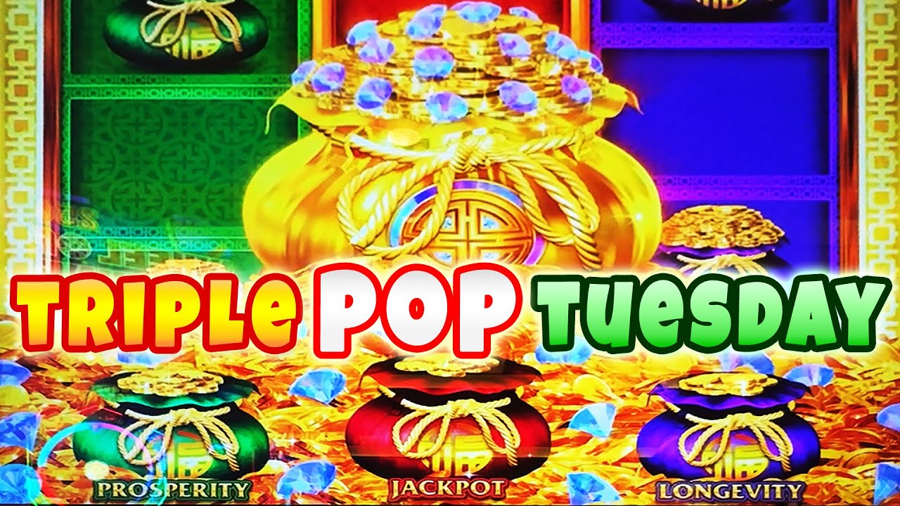 Double Pop, Triple Up in Fu Dai Lian Lian Phoenix slot for Triple Pop Tuesday at Green Valley Ranch!