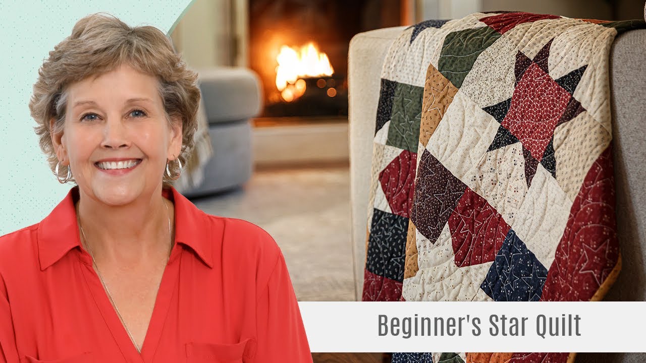 How to Make a Beginner's Star Quilt - Free Quilting Tutorial 