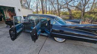 1959 Cadillac Sedan: Video #30 -- Sun visors, glove box... and a hot surprise!