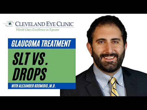 Open Angle Glaucoma Treatment: Eye Drops vs. SLT