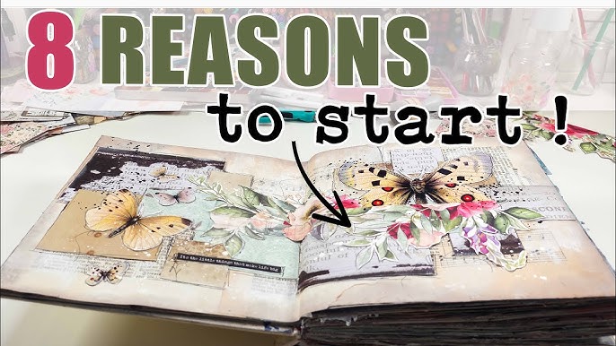 Start Art Journaling! A step-by-step tutorial!