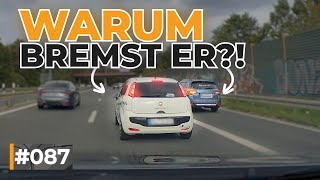 PolizeiKarma, Nötigung und plötzliches Bremsen auf Autobahn| #GERMAN #DASHCAM | #087