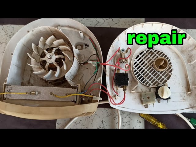 Orpat blowers Room heater repair - YouTube