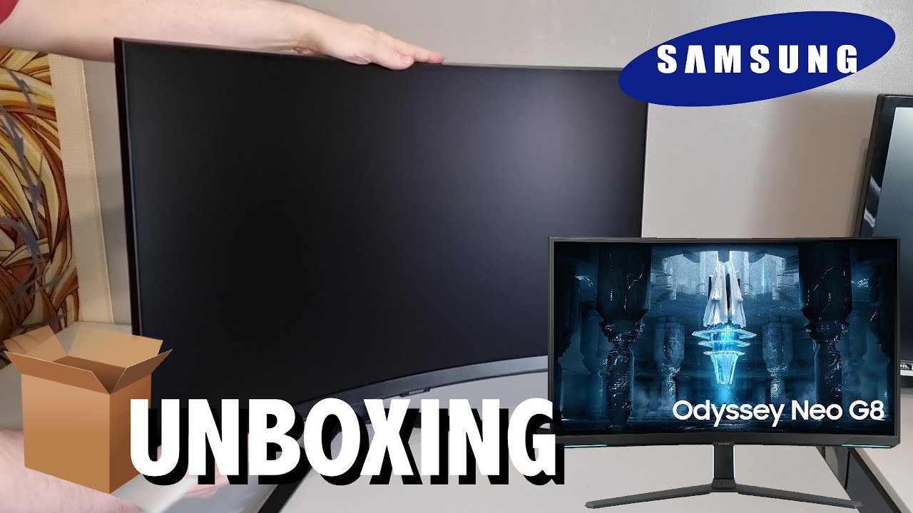 Ecran Samsung 32 Odyssey G8 LS32BG850NU 3840x2160 240Hz 1ms