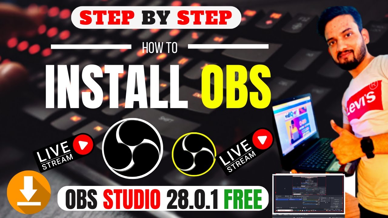 how to install obs studio on windows 10 | obs software kaise download ...
