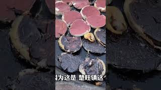 河南安阳“黑暗料理”，猪血灌进大肠油煎，6元1碗外地人不敢尝试#tiktok #funnyvideo#shorts