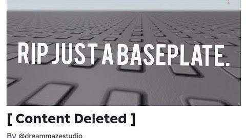 Rip Just a Baseplate