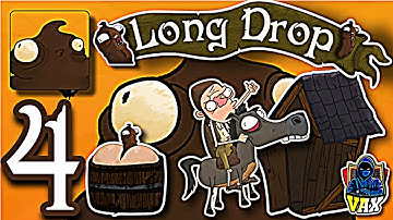 Long Drop 💩  | Gameplay Walkthrough Part 4 Level (31 - 40) - (iOS, Android)