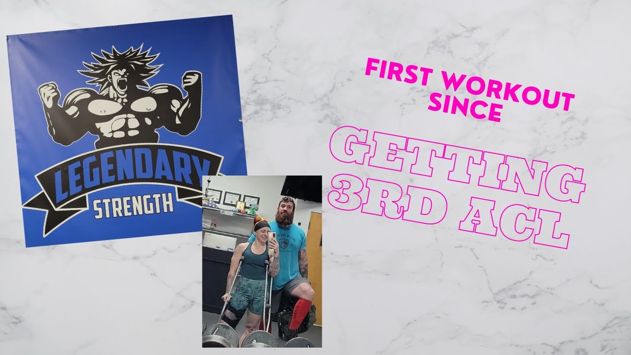 First Workout After 4th Knee Surgery | 3rd ACL Reconstruction - YouTube