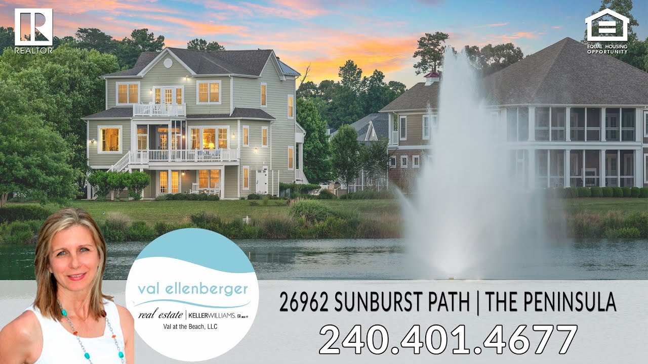 FOR SALE 26962 SUNBURST PATH THE PENINSULA MILLSBORO, DE YouTube